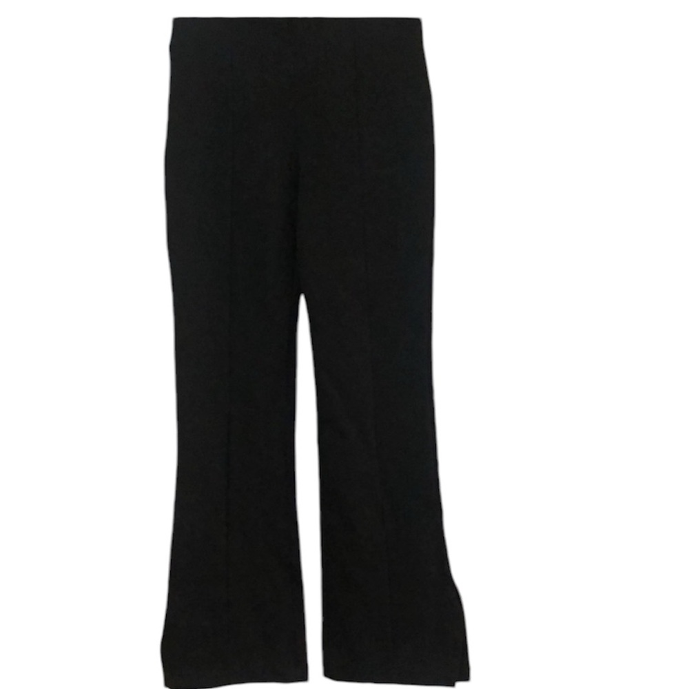 Abercrombie black flare leggings size medium